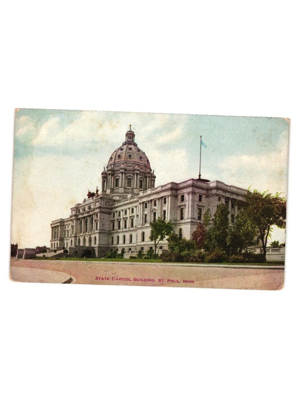 State Capitol Building St Paul Minnesota Hammon Collectible Vintage Postcard